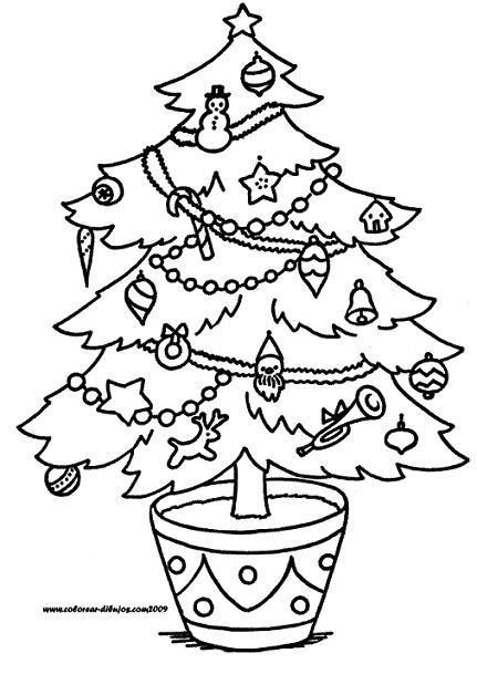 Dibujos de árboles de Navidad