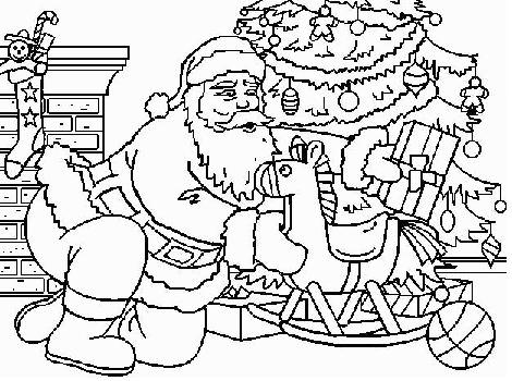 Dibujo de Santa Claus