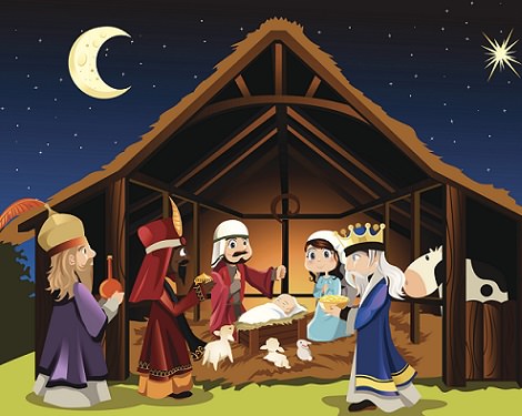 Imágenes y dibujos de los tres Reyes Magos