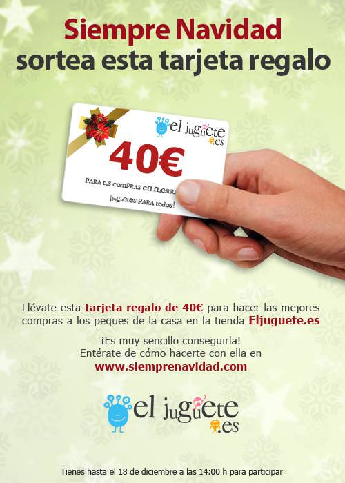 SiempreNavidad sortea una tarjeta regalo de 40 euros